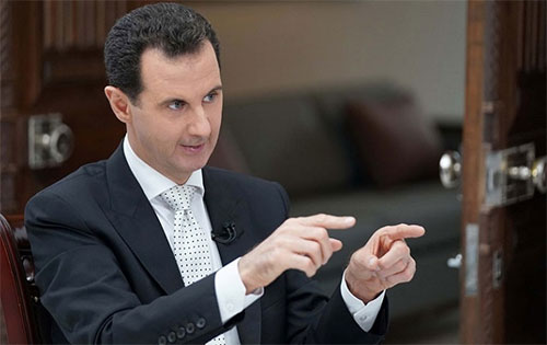 El presidente de Siria, Bashar al Assad El presidente sirio dice que dialogar con EEUU ahora es una pérdida de tiempo